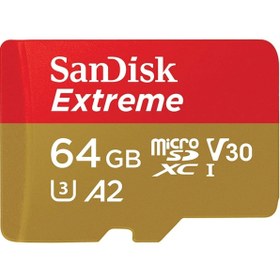Resim Sandisk Extreme 64gb 160mb S Microsdxc Hafıza Kart Sdsqxa2-064g-gn6mn 