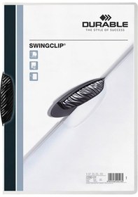 Resim Durable Sıkıştırmalı Dosya Swingclip Ortadan Klipsli 30 Sy A4 Siy 