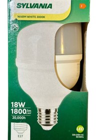 Resim Sylvania 18w 3000k Sarı Işık E27 Duylu Torch Ampul 