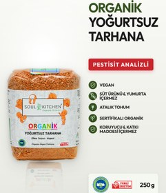 Resim Soul Kitchen Organik Ürünler Organik Sertifikalı Yoğurtsuz Tarhana Vegan Katkısız 250 g 