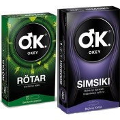 Resim Okey Rötar 10'lu Prezervatif + Okey Sımsıkı 10'lu Prezervatif 