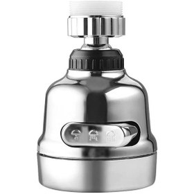 Resim Tasarruflu 3 Fonksiyonlu Musluk Başlığı ( Hortumsuz ) Krom 