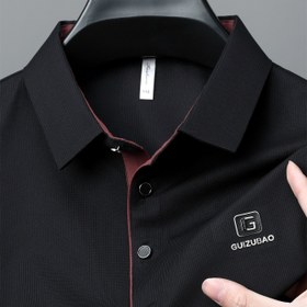 Resim ZBZP2025 Yaz Yeni Elastik Waffle Izgara Kısa Kollu Yarım Uzunluklu Polo T-Shirt - Bo Ze Giyim & 8998, Rahat Stil, Düz Renk, Orta Esneklikli Kumaş, Normal Kalıp, Yaz Rahat Giyim|Kısa Kollu Gömlek|Elastik Waffle Kumaş, ZBZ 