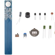 Resim ROBİZ Metal Sensör Diy Kit Dedektör Elektronik Lehimleme Eğitim Devresi DC 5V Temassız Algılayıcı Oyun 