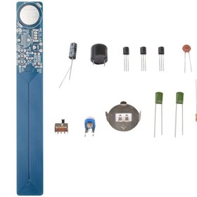Resim ROBİZ Metal Sensör Diy Kit Dedektör Elektronik Lehimleme Eğitim Devresi DC 5V Temassız Algılayıcı Oyun 