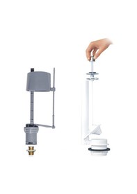 Resim Özbest Su Tasarruflu Klozet Sifon Çekmeli Rezervuar İç Takımı Renkli 