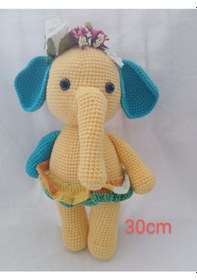 Resim Amigurumi Çiçek Fil 