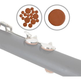 Resim Klarnet Aguderi Takım Deri Kahve (RPC17LB) 