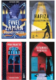 Resim Kayahan Demir Seti 4 Kitap Hafıza Koleksiyoncusu + Pera Palasta Gölge Oyunu + Evvel Zaman Koleksiyo 