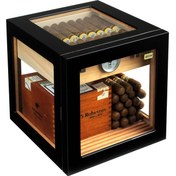 Resim Cube Humidor Siyah Puro Kutusu 