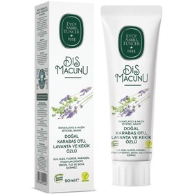 Resim Nessiworld Eyüp Sabri Tuncer Doğal Diş Macunu 90 Gr Karabaş Otu & Lavanta ve Kekik Özlü 