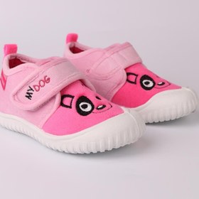 Resim The Red Kids Kışlık Cırtlı Ayarlanabilir Rahat İç Taban Kız Çocuk Panduf Ayakkabı Pembe 