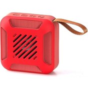 Resim Kablosuz Taşınabilir Su Geçirmez Bluetooth Hoparlör, 36 Saat Çalma Süresi, Mikrofonlu - Kırmızı 