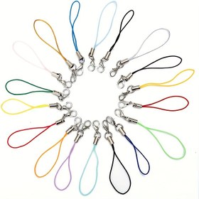 Resim 10-100 adet/paket Sevimli Seksi Stil Cep Telefonu Zinciri Lobster Toka ile Kore Stil El Zinciri Kolye Cep Telefonu Zinciri Yapımı Dekorasyon için DIY Takı Yapımı 