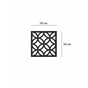 Resim Figür Reklam Ajansı Mdf Seperatör / Paravan / Oda Bölücü /6ADET /28X28 cm 