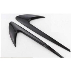 Resim Universal Çamurluk Venti Sağ Sol Parlak Siyah 31 Cm 