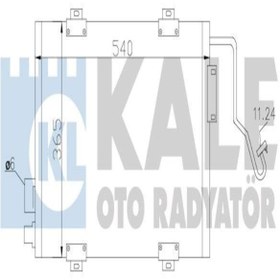 Resim KALE 342810 Klima Radyatoru Kondenser (renault: Clio Iı 1.2ı 1.4ı 1.6ı 1.9d 98- ) 7700414103 (WF252634) 