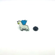 Resim Tedz Collection Mordino Alpaka Pin 