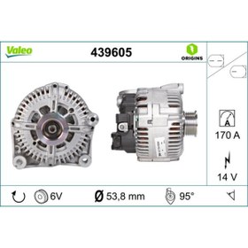 Resim Valeo Alternator Sarj Dınamosu Bmw X5 E70 X6 E71 M57 N57 12v 170a 