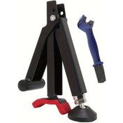 Resim Cloudstore Jfg Racıng Kırmızı Evrensel Zincir Fırçalı Ayarlanabilir Motorlift Sehpası 