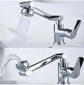 Resim İsaoğlu Yapı Lavabo Bataryası Banyo Lavabo Musluğu Fonksiyonel Hareketli Tasarım Su Tazzik Ve Basınç Ayarlı Diğer 