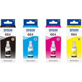 Resim Epson T664 Mürekkep Kartuş Takımı Kutulu Ürün L386 