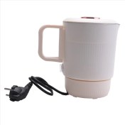 Resim Maggiei 3'ü 1 Arada Çok Amaçlı Pirinç Pişirici Katlanabilir Mini Seyahat Elektrikli Su Isıtıcısı Katlanabilir Elektrikli Pişirici Sıcak Tencere Ab Fişi (Yurt Dışından) 