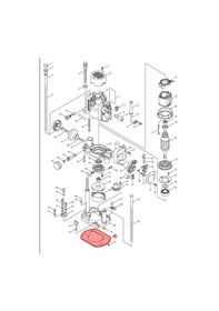 Resim Makita RP0910 Alt Tabla Ürün Kodu 413079-6 