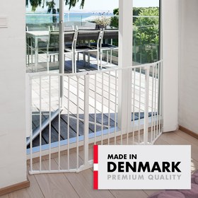 Resim BabyDan Olaf Koruyucu Bariyer ve Güvenlik Kapısı 90 - 146 cm Beyaz - Beyaz 