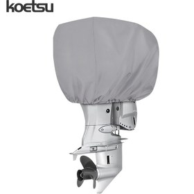 Resim KOETSU Kalın Oxford Kumaş Dıştabanlı Motor Kılıfı - 6-250 RPM Evrensel Model, Dayanıklı ve Çizilmeye Karşı Yat/Gemi Motoru Koruma Kılıfı Tüm Mevsimler İçin, Tekne Motoru Kılıfı | Şık Görünüm | Dayanıklı PVC Malzeme 