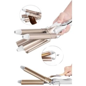 Resim Zero Land Lvsqvr Wag Maşa Yeni Nesil Yüksek Isı Ayarlı Seramik Kaplama Saç Şekillendirici Doğal Bukle 