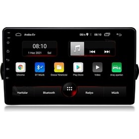 Resim Fiat Egea 6gb Ram 128gb Rom Android 8 Çekirdek Carplay Navigasyon Multimedya Oto Teyp 