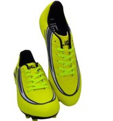 Resim Lig Simena Krp 35 Match Neon Sarı Numara 42 Krampon Çim Saha Erkek Futbol Ayakkabı 