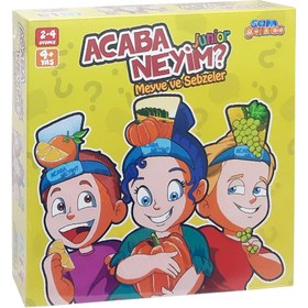 Resim Acaba Neyim Junior-Meyve ve Sebzeler 