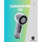 Resim Mini El Fanı | 3000MAH Pil | Type-C Şarj Girişi | Kompakt ve Hafif Tasarım 