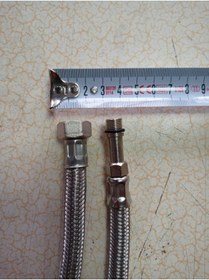 Resim Diril Yapı Market 50 CM M10 Batarya Çelik Örgülü Bağlantı Hortumu (25 Ad) 