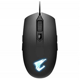 Resim Gigabyte Aorus M2 Çift Yönlü RGB Siyah Gaming Mouse 