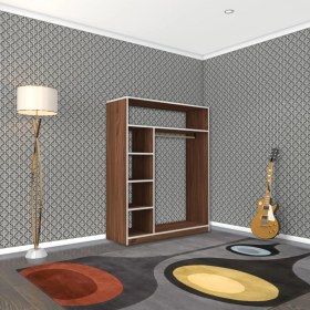 Resim Kenzlife giysi dolabı necmettin 150*120*40 cvz gardırop 