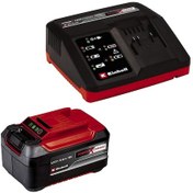 Resim Einhell 18V 5,2 Ah & 4A Fastcharger Akü & Şarj Cihazı - 4512114 