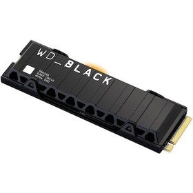 Resim Wd Black Sn850x, Wds100t2xhe, 1tb, 7300/6600, Gen4, Soğutuculu, Nvme Pcıe M.2 2280, Ssd 