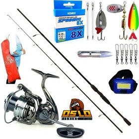 Resim Next 4000 270cm 20-40gr Remixon Double Black Turna Spin Olta Takımı Seti 