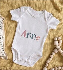 Resim Bitmeyenkartus Bk Kids Anne Tasarımlı Bebek Body Zıbın - Model 1 