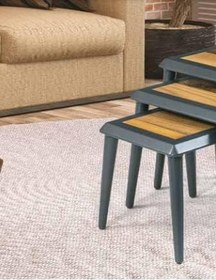 Resim Zigon OSM 13277 ÇERÇEVE Model Klasik Sehpa Parlak Ceviz Gri Ahşap Kayın Retro 