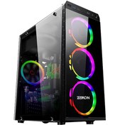 Resim Zeiron NPX55 Intel Core i5-10400F 16 GB RAM 256 GB M.2 SSD 1 TB HDD GTX1650 FreeDOS Masaüstü Oyun Bilgisayarı Zeiron