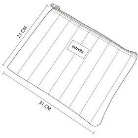 Resim Estrella Paris Nobel Tablet Çantası Kılıfı Gri 11 İnç 31 X 21 Cm 