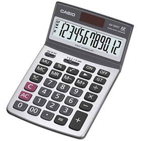 Resim Casio AX-120ST 12 Haneli Masa Üstü Hesap Makinesi 