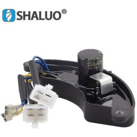 Resim 3kw 5kw 8kw Avr Benzinli Jeneratör Otomatik Voltaj Regülatörü Voltaj Kontrol Stabilizatörü Jeneratör 5kw 8 Kablo 3 Faz 