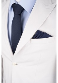 Resim Hatemoğlu Gri Slim Fit Sivri Yaka Klasik Takım Elbise 2958685 Gri 