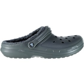 Resim Crocs CLASSIC LINED CLOG Koyu Gri Unisex Terlik 100528628 