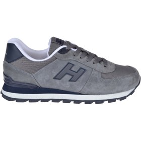 Resim Hammer Jack Hakiki Deri Erkek Spor Ayakkabı-sneakers Hj-19250-m Gri 